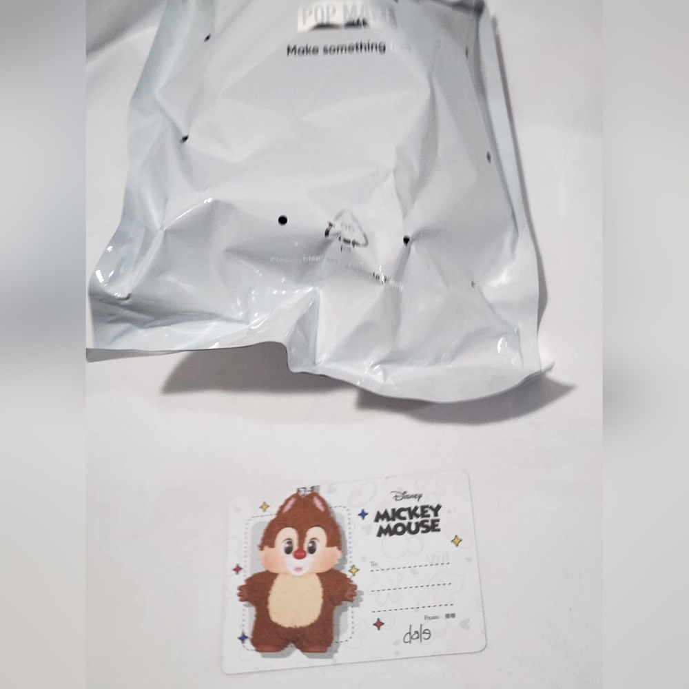 POP MART x Mickey Family Cute Together Series Keychain Plush Confirmed Dale New - Picture 5 of 8